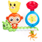 NAKIMO Bath Toys for Toddlers Age 1 2 3 Year Old Girl Boy, Preschool New Born Baby Bathtub Water Toys, Durable Interactive Multicolored Infant Toy