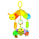 NAKIMO Baby Car Seat Toys Activity Stroller Toy Hanging Plush Toys for Boys Girls 0 3 6 9 10 12 Months, Baby Shower Thank You Gifts