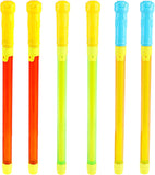 NAKIMO 6PCS Water Squirt Toys, 17.7 Inch Plastic Water Shooter Guns  Summer Outdoor Swimming Pool Beach Party Water Games Party Favors