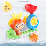 NAKIMO Bath Toys for Toddlers Age 1 2 3 Year Old Girl Boy, Preschool New Born Baby Bathtub Water Toys, Durable Interactive Multicolored Infant Toy