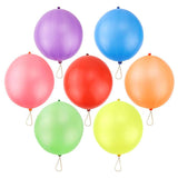 NAKIMO 12Pcs Punch Balloons with Rubber Band Handle Party Favors for Birthday Party Weddings