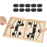 NAKIMO Fast Sling Puck Game, Tabletop Slingshot Games Toys for Boys and Girls,  Board Games for Adults Parent-Child Table Game