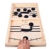 NAKIMO Fast Sling Puck Game, Tabletop Slingshot Games Toys for Boys and Girls,  Board Games for Adults Parent-Child Table Game