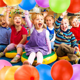 NAKIMO 12Pcs Punch Balloons with Rubber Band Handle Party Favors for Birthday Party Weddings