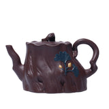 Magicaleast Chinese Zisha Teapot, Yixing Purple Clay Personal Handmade Teapot, Yin Xing Shu Zhuang Hu