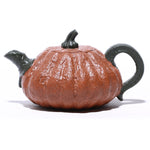 Magicaleast Chinese Zisha Teapot, Yixing Purple Clay Personal Handmade Teapot, Pumpkin