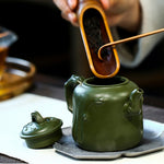 Magicaleast Chinese Zisha Teapot, Yixing Purple Clay Personal Handmade Teapot, Bao Chun Hu