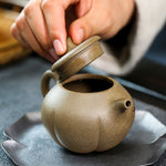 Magicaleast Chinese Zisha Teapot, Yixing Purple Clay Personal Handmade Teapot, Qie Gua Zhu Yun Qing Feng