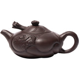Magicaleast Chinese Zisha Teapot, Yixing Purple Clay Personal Handmade Teapot, Yu Hua Long