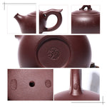 An Xiang Fu Dong, Chinese Zisha Teapot, Yixing Purple Clay Personal Handmade Teapot