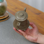 Magicaleast Chinese Zisha Teapot, Yixing Purple Clay Personal Handmade Teapot, Qian Qiu