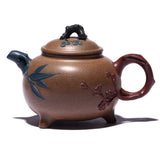 Magicaleast Chinese Zisha Teapot, Yixing Purple Clay Personal Handmade Teapot, Sui Han San You