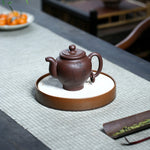 Magicaleast Chinese Zisha Teapot, Yixing Purple Clay Personal Handmade Teapot, Shen Yun