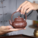 Magicaleast Chinese Zisha Teapot, Yixing Purple Clay Personal Handmade Teapot, Ming Yun Ti Liang