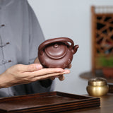 Magicaleast Chinese Zisha Teapot, Yixing Purple Clay Personal Handmade Teapot, Ming Yun Ti Liang