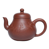 Magicaleast Chinese Zisha Teapot, Yixing Purple Clay Personal Handmade Teapot, Si Ting