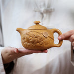 Magicaleast Chinese Zisha Teapot, Yixing Purple Clay Personal Handmade Teapot, Gong Chun Hu