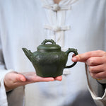 Magicaleast Chinese Zisha Teapot, Yixing Purple Clay Personal Handmade Teapot, Liu Fang Long Yin