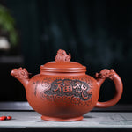 Magicaleast Chinese Zisha Teapot, Yixing Purple Clay Personal Handmade Teapot, Dong Fang Shi