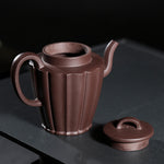 Magicaleast Chinese Zisha Teapot, Yixing Purple Clay Personal Handmade Teapot, Bi Yun Ling Hua