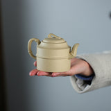 Magicaleast Chinese Zisha Teapot, Yixing Purple Clay Personal Handmade Teapot, Jun Zhu