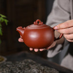 Magicaleast Chinese Zisha Teapot, Yixing Purple Clay Personal Handmade Teapot, Feng Ming